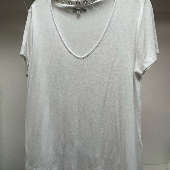 Charlotte Russe white top Sz M - Picture 2 of 8